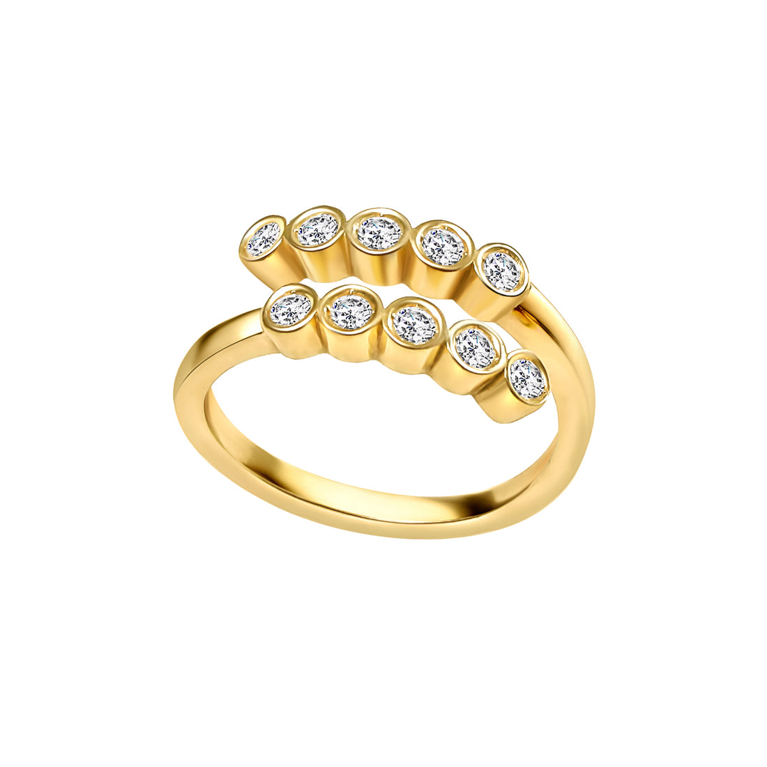 Habibi Rings Habibi Ring – 18K Gold & Diamonds | Raïki Fine Jewelry